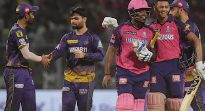 Rajasthan Royals Vs Kolkata Knight Riders Stats