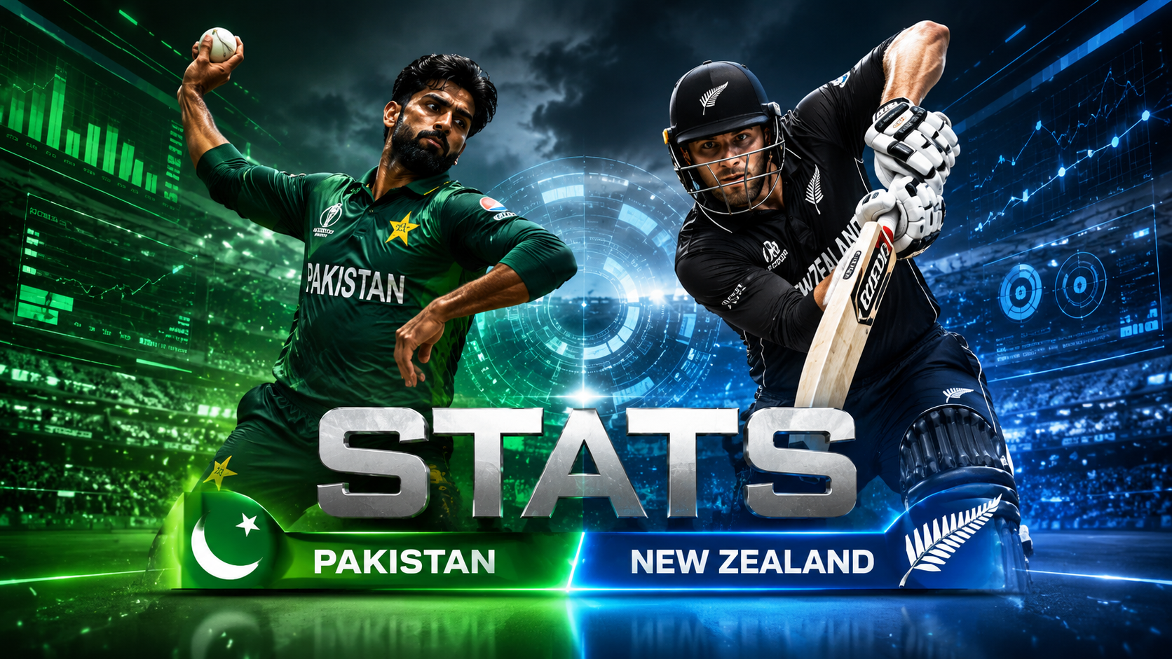 Pakistan National Cricket Team Vs New Zealand National Cricket Team Stats