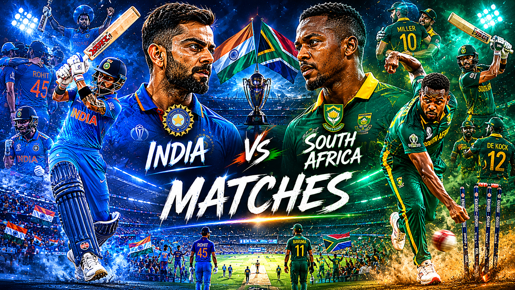 India National Cricket Team Vs South Africa National Cricket Team Matches