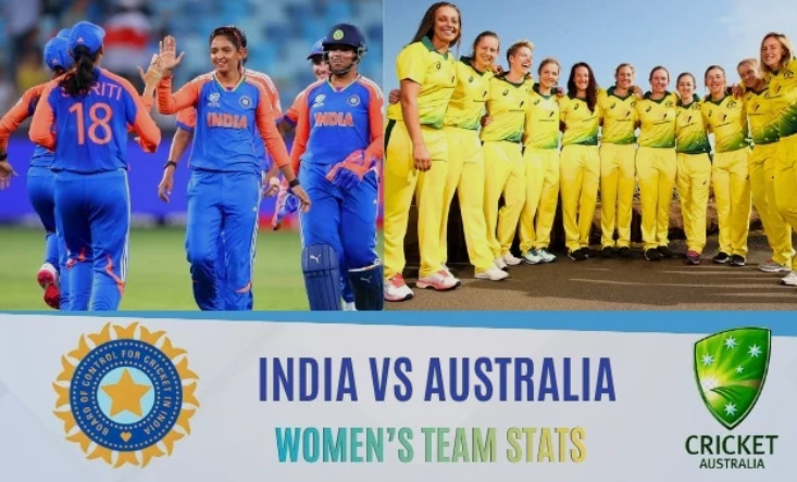 Australia Women's National Cricket Team Vs India Women's National Cricket Team Stats
